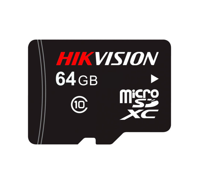 Карта пам'яті microSD HS-TF-P1/64G Hikvision