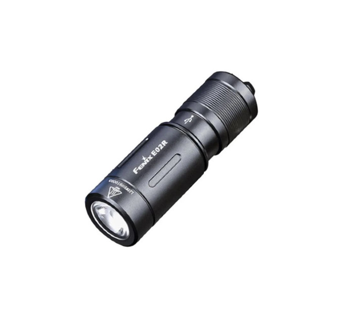 Ліхтар ручний Fenix E02R Black