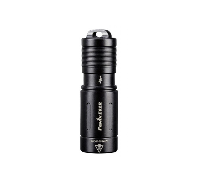 Ліхтар ручний Fenix E02R Black
