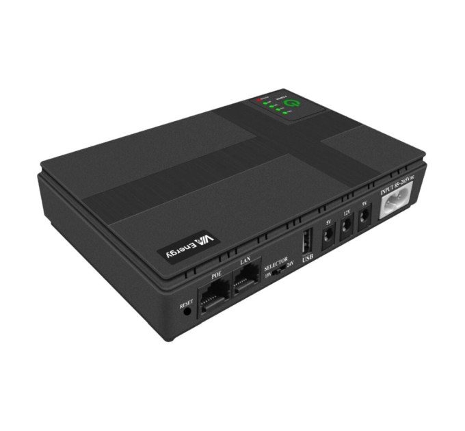 Источник бесперебойного питания VIA Energy Mini UPS 10400mAh 18W