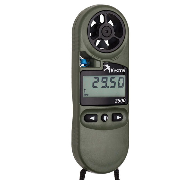 Метеостанция Kestrel 2500NV Olive с ночной подсветкой