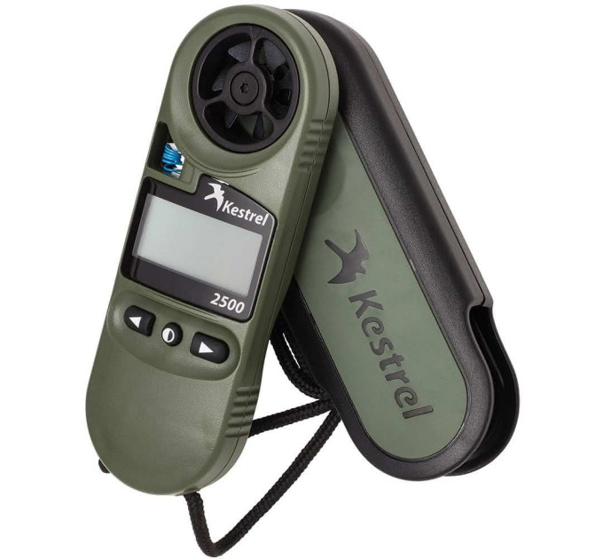 Метеостанция Kestrel 2500NV Olive с ночной подсветкой