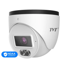 IP-відеокамера 4Mp TVT TD-9544S4L-C(D/PE/AW1) White f=2.8mm, ІЧ+LED-підсвічування, з мікрофоном