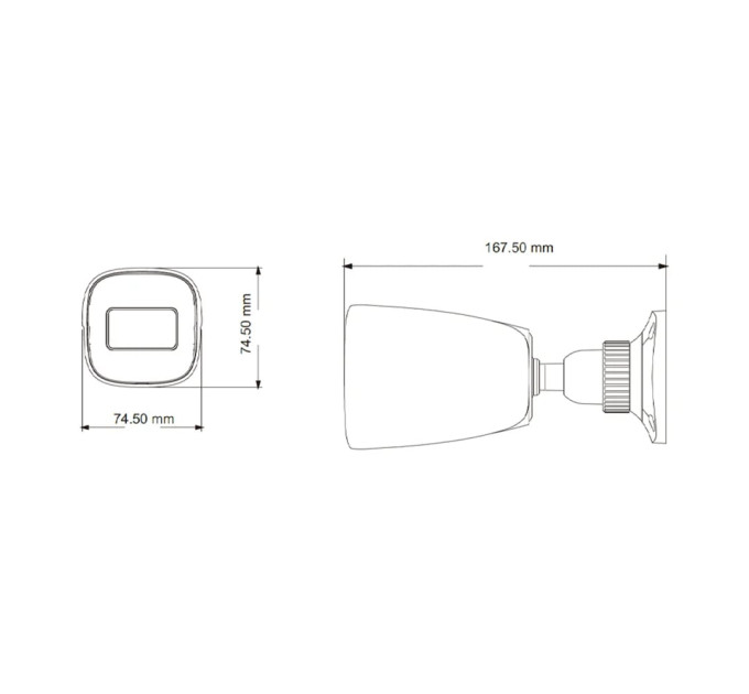 IP-видеокамера 5MP TVT TD-9451E3B-A (D/PE/AR2) f=2.8mm с микрофоном