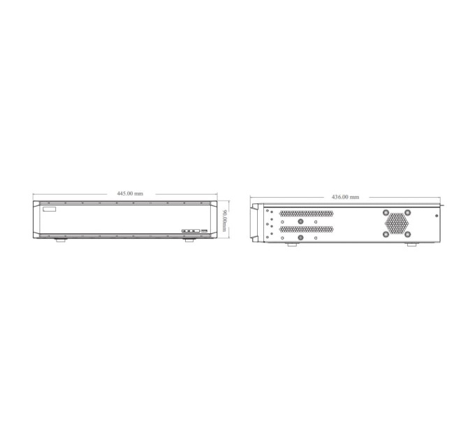 IP-видеорегистратор 64-канальный 16Mp TVT TD-3364H8-A3H-B