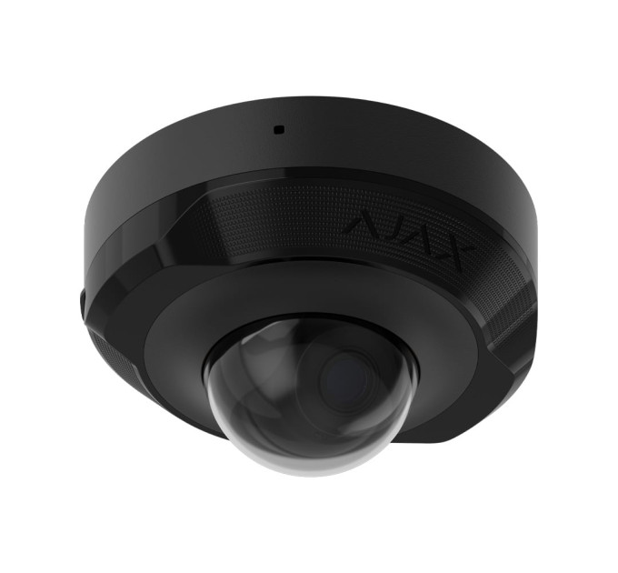 IP-відеокамера 5Mp Ajax DomeCam Mini (5 Mp/2.8 mm) (8EU) ASP Black f=2.8mm з мікрофоном