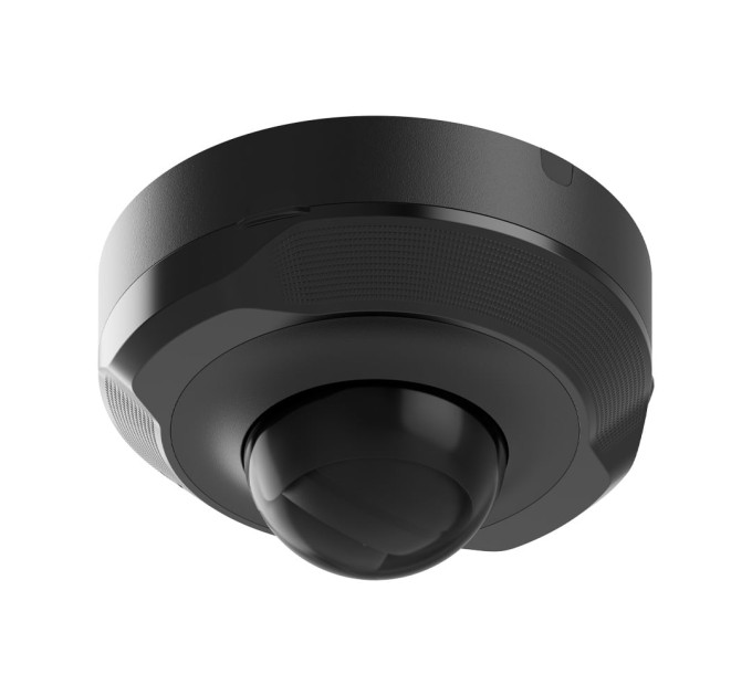 IP-відеокамера 5Mp Ajax DomeCam Mini (5 Mp/2.8 mm) (8EU) ASP Black f=2.8mm з мікрофоном
