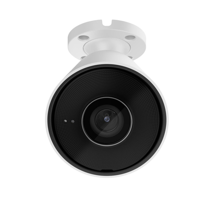 IP-відеокамера 8Mp Ajax BulletCam (8 Mp/2.8 mm) (8EU) ASP White f=2.8mm з мікрофоном