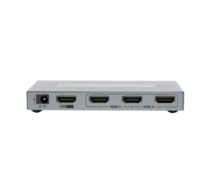 Комутатор 4K HDMI 2.0 3x1 Dtech DT-7431