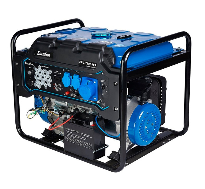 Генератор бензиновый 7 кВт EnerSol EPG-7500SEA