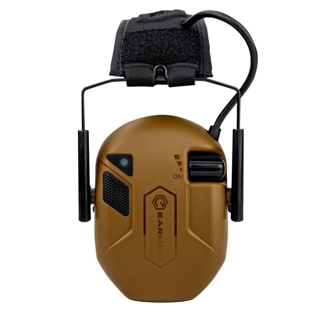 Активні захисні навушники Earmor M300T (CB) Coyote Brown з Bluetooth