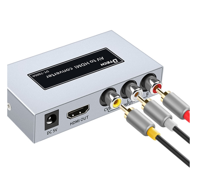 Конвертер відеосигналу AV-HDMI Dtech DT-7005A