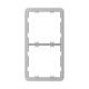 Рамка Ajax Frame (2 seats) vertical для умного вертикального комбинированного выключателя света LightSwitch