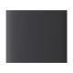 Кнопка Ajax CenterButton (1-gang) vertical graphite/графит для Ajax LightSwitch vertical