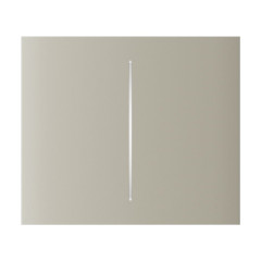 Кнопка Ajax CenterButton (2-gang) vertical ivory/слоновая кость для Ajax LightSwitch vertical
