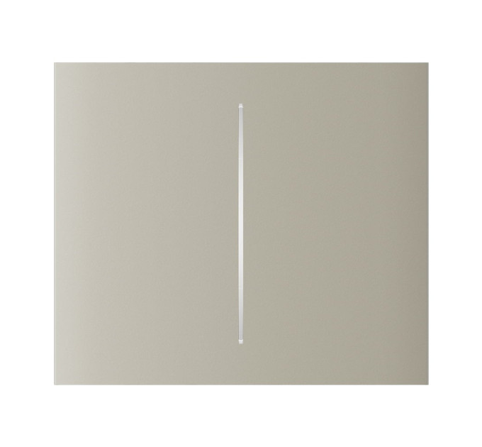 Кнопка Ajax CenterButton (2-gang) vertical ivory/слоновая кость для Ajax LightSwitch vertical