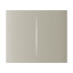 Кнопка Ajax CenterButton (2-gang) vertical ivory/слоновая кость для Ajax LightSwitch vertical