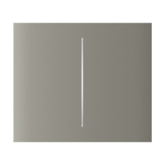 Кнопка Ajax CenterButton (2-gang) vertical olive/оливкова для Ajax LightSwitch vertical