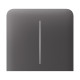Кнопка Ajax SideButton (2-gang) vertical grey/сіра для Ajax LightSwitch vertical