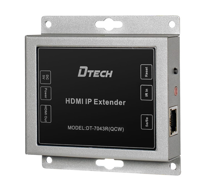 Удлинитель видеосигнала HDMI 150m IP-150 Dtech DT-7043 (QCW)