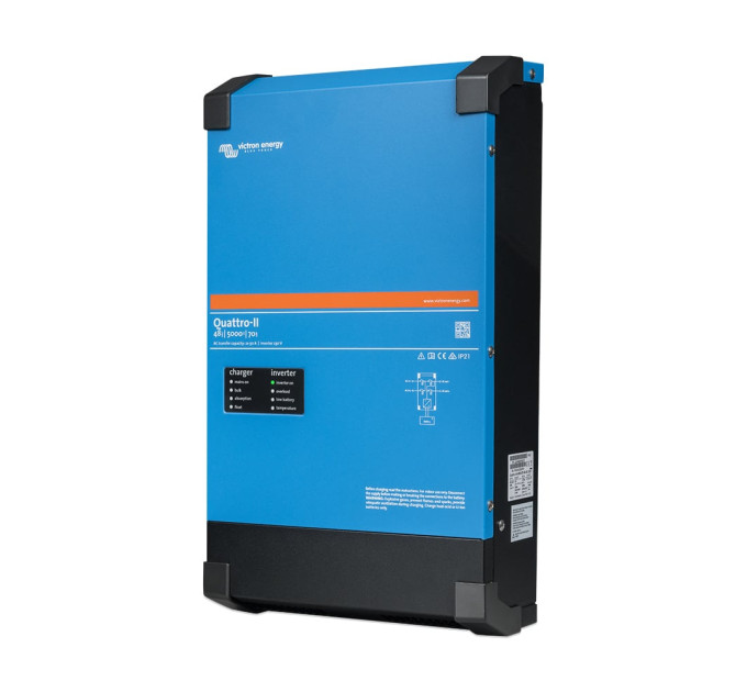Инвертор 5kVA/4kW Victron Energy Quattro-II 48/5000/70-50/50 Инвертор 5kVA/4kW Victron Energy Quattro-II 48/5000/70-50/50