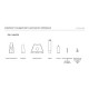 Настенный крепеж Starlink Standard Wall Mount к Starlink Gen3 REV4