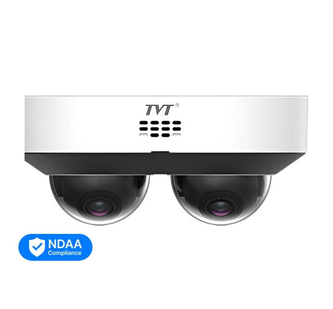 IP-відеокамера панорамна 4Mp TVT TD-9844E3B(D/PE/AR2) f=3.6mm, 2 мікрофони