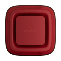 Бездротовий адресний пожежний оповіщувач світлозвуковий Ajax EN54 FireProtect (Sounder/VAD) Jeweller Red