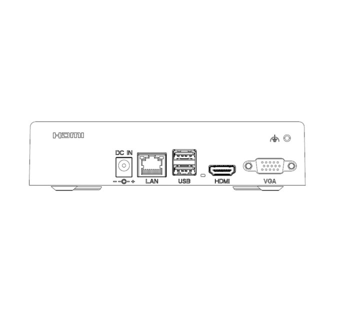 IP-видеорегистратор 4-канальный 8Mp TVT TD-3004H1-A1L (40-64)