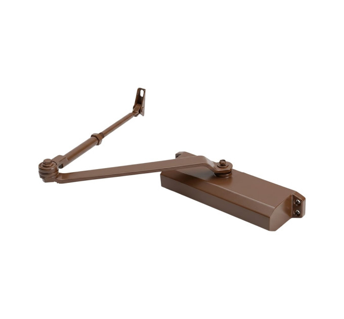 Дверной доводчик Dortec DT-65HA Brown 85-120кг с фиксацией дверей в открытом положении Дверной доводчик Dortec DT-65HA Brown 85-120кг с фиксацией дверей в открытом положении