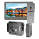 Комплект видеодомофона Light Vision с электрозамком: домофон 7" AMSTERDAM FHD Grey, видеопанель 2Mp RIO FHD Grey, электромеханический замок Trinix TRX Fass Steel