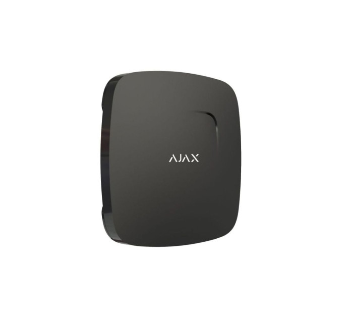 Бездротовий датчик диму та чадного газу Ajax FireProtect Plus чорний з температурним сенсором
