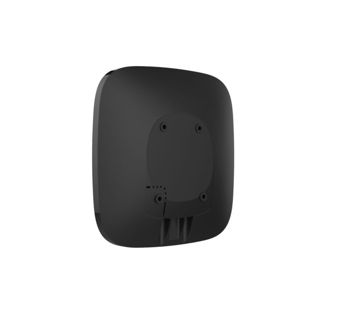 Інтелектуальна централь Ajax Hub Plus чорна з WiFi, 2G, 3G, Ethernet
