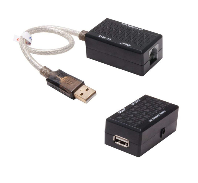 Подовжувач USB 2.0 60m Dtech DT-5015