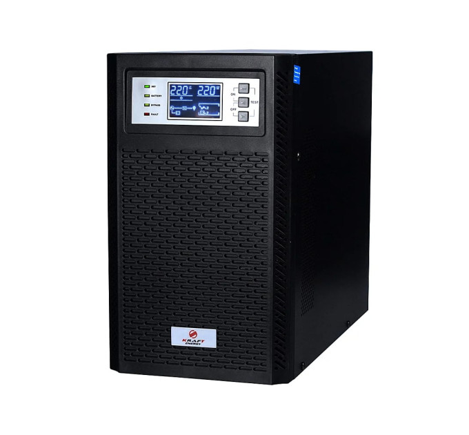 Джерело безперебійного живлення KRF-T1000VA/1KW(LCD) Pro Online UPS Kraft