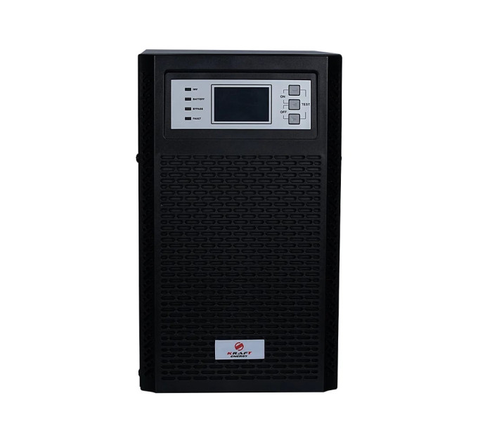 Джерело безперебійного живлення KRF-T1000VA/1KW(LCD) Pro Online UPS Kraft
