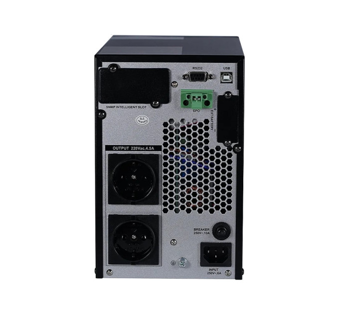 Джерело безперебійного живлення KRF-T1000VA/1KW(LCD) Pro Online UPS Kraft