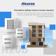 IP-видеопанель на 5 абонентов 2Mp Akuvox R20B SIP со считывателем EM-Marine/Mifare/NFC