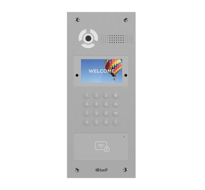 Відеопанель BAS-IP AA-07FHBА Silver