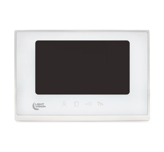 Відеодомофон 7” Light Vision MACAO FHD White