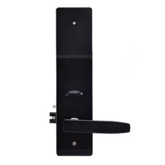 Замок электромеханический автономный Trinix TRL-5102BT Black Left с Bluetooth и считывателем Mifare
