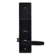Замок электромеханический автономный Trinix TRL-5102BT Black Left с Bluetooth и считывателем Mifare