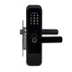 Замок биометрический автономный Trinix TRL-5305BTF Black с Bluetooth, считывателем отпечатков пальцев и карт Mifare