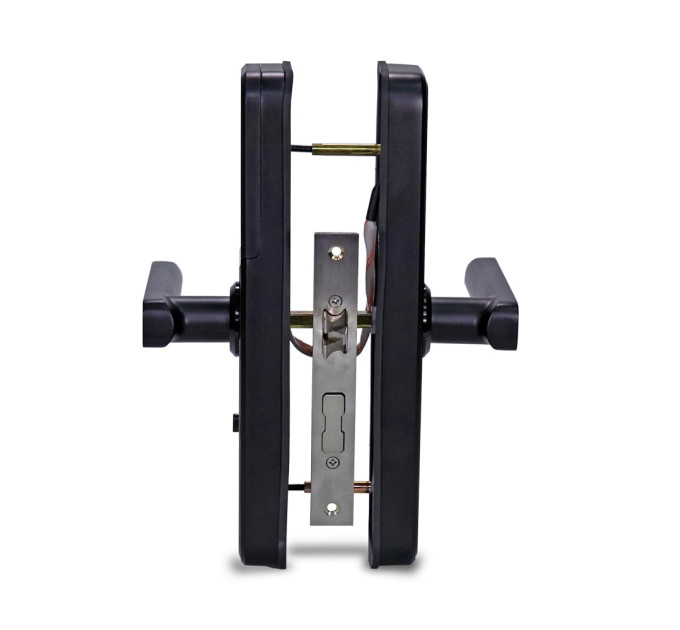 Замок биометрический автономный Trinix TRL-5305BTF Black с Bluetooth, считывателем отпечатков пальцев и карт Mifare