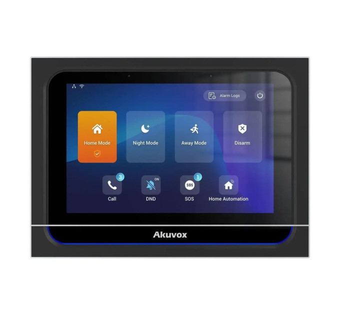 Видеодомофон 7” WiFi Akuvox X933H SIP Black Android с Zigbee 3.0 и Bluetooth