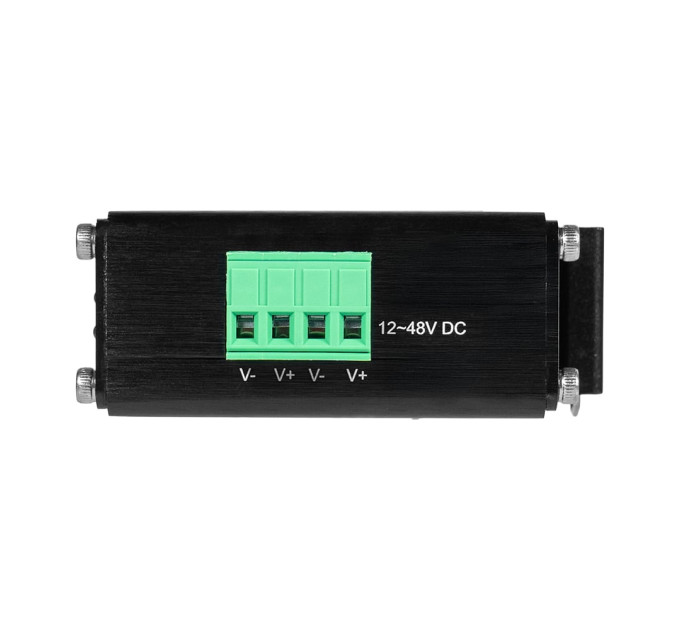 PoE-комутатор 5-портовий E-LINK LNK-IMC104GP-SFP IN 12-48V