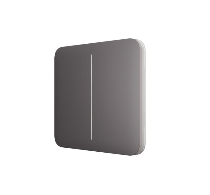 Кнопка Button (grey/сіра) для LightSwitch SoloButton (2-gang) Ajax