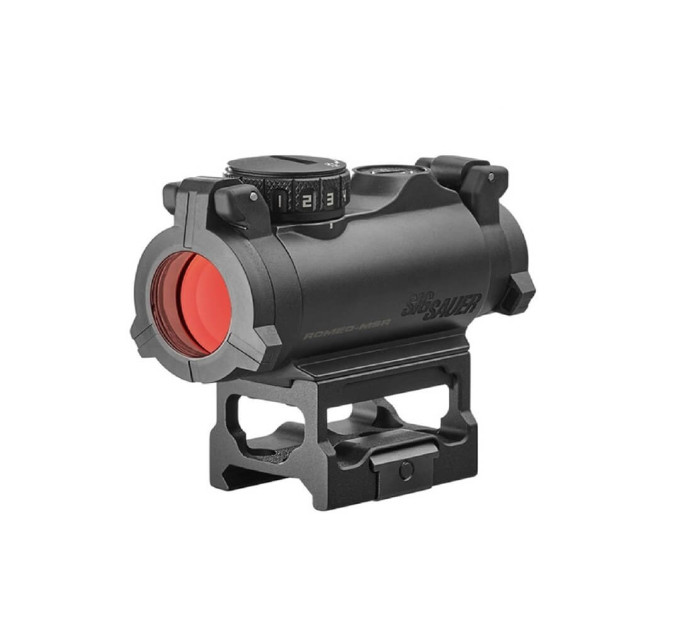 Коліматорний приціл Sig Sauer Romeo-MSR 2MOA red dot зі збільшувачем Juliet3-Micro 1-3X