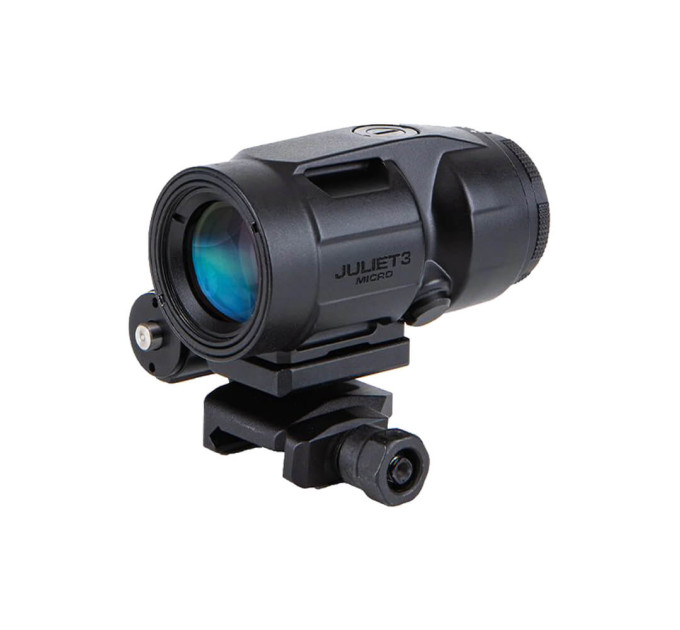 Коліматорний приціл Sig Sauer Romeo-MSR 2MOA red dot зі збільшувачем Juliet3-Micro 1-3X