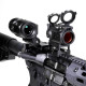 Коліматорний приціл Sig Sauer Romeo-MSR 2MOA red dot зі збільшувачем Juliet3-Micro 1-3X